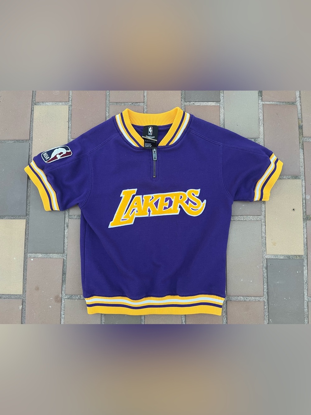 Vintage Los Angeles Lakers Reebok Warm Up Jersey